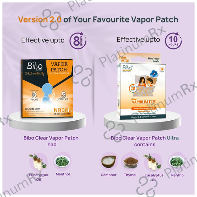 Bibo Clear Vapor Patch Ultra