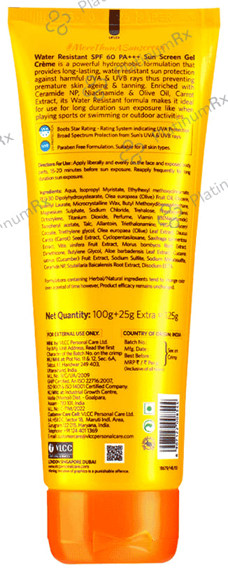 VLCC Water Resistant SPF 60 & De Tan SPF 50 Solution 4s