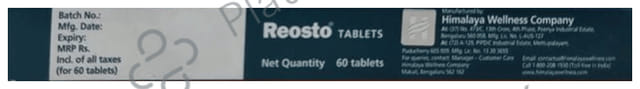 Himalaya Reosto Tablet 60s