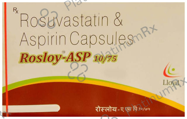 Rosloy ASP 10/75mg Capsule 10s