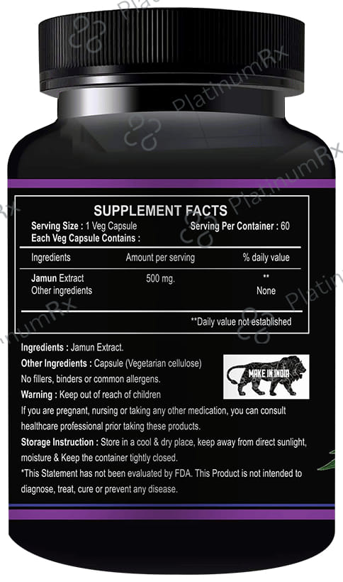 Floarkart Jamun 500mg Capsule