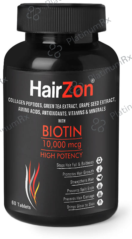 HairZon Biotin 10000mcg Tablet