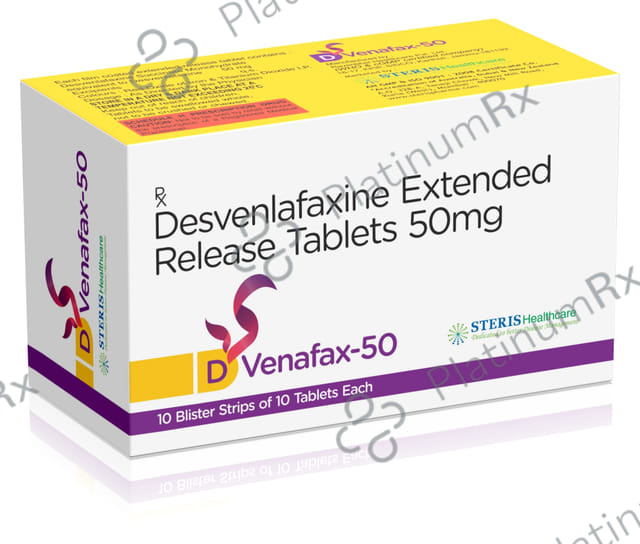Dvenafax 50mg Tablet ER 10s