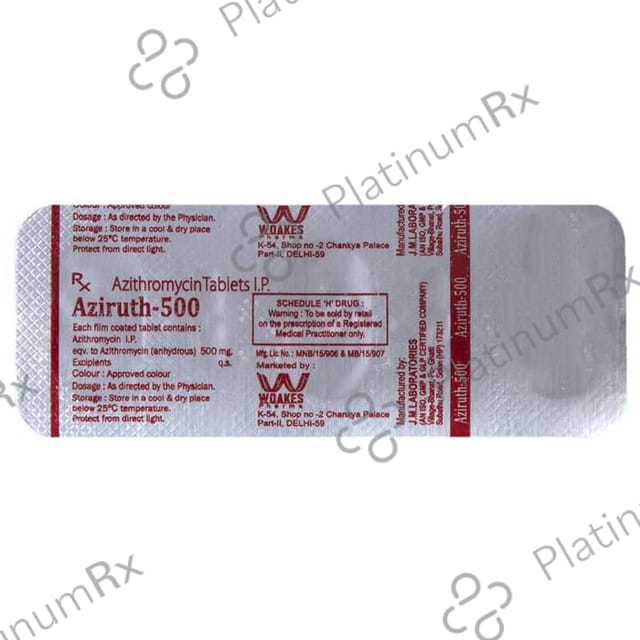 Aziruth 500mg Tablet 3s