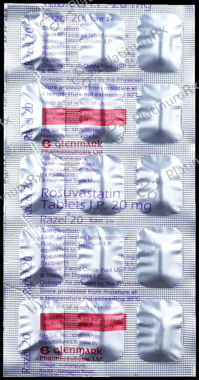 Razel 20mg Tablet 15s