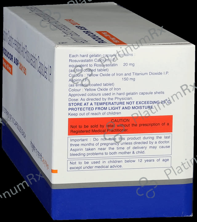 Rozucor ASP 20/150mg Capsule 10s