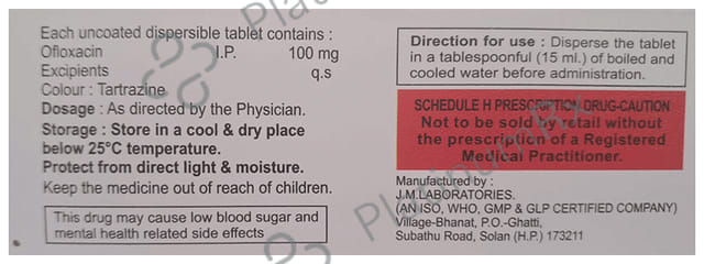 POF 100 DT Tablet Orange 10s