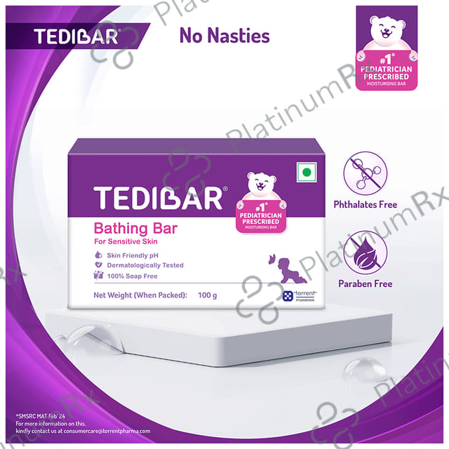 Curatio Tedibar Bathing Bar 100gm