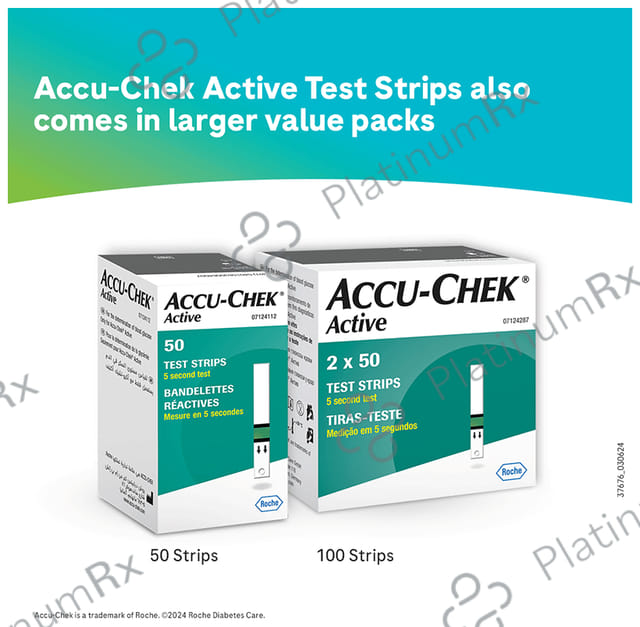 Accu Chek Active Test Strip (Only Strips) 25s