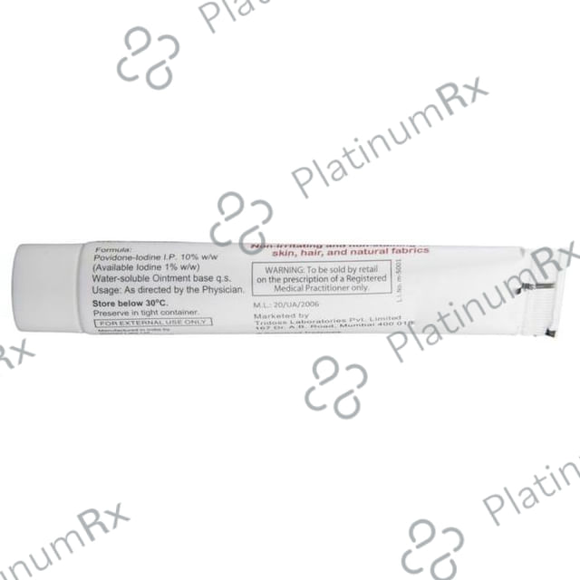 Wokadine 10% Ointment 15gm
