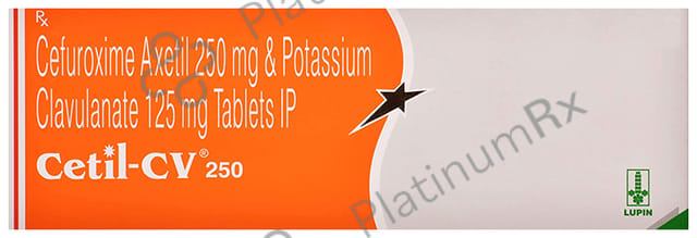 Cetil CV 250/125mg Tablet 10s