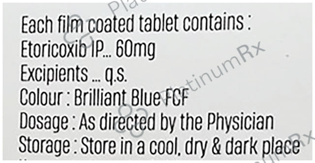 Stayeto 60mg Tablet 10s