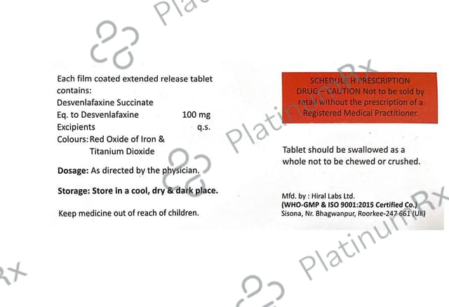 Dessla 100 ER Tablet