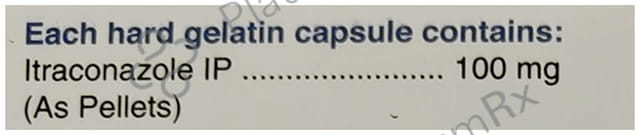 Itracip 100mg Capsule 10s