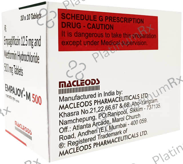Empajoy M 500mg Tablet 10s
