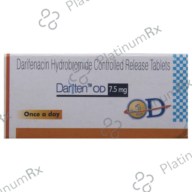 Dariten OD 7.5mg Tablet PR 10s