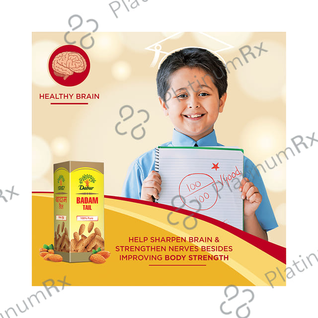 Dabur Badam Tail - Supports Hair, Skin & Brain Health 100 ml