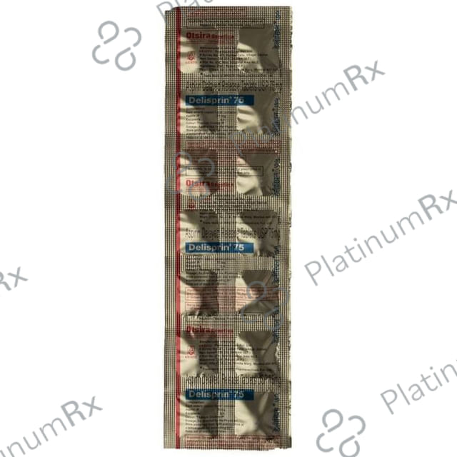 Delisprin 75mg Tablet 14s
