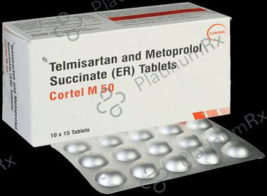 Cortel M 50/40mg Tablet ER 15s