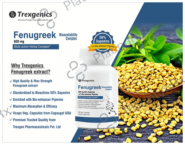 Trexgenics Fenugreek Veg Capsule