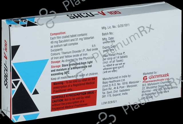 Sacu V 49/51mg Tablet 14s