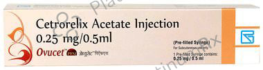 Ovucet 0.25mg Injection