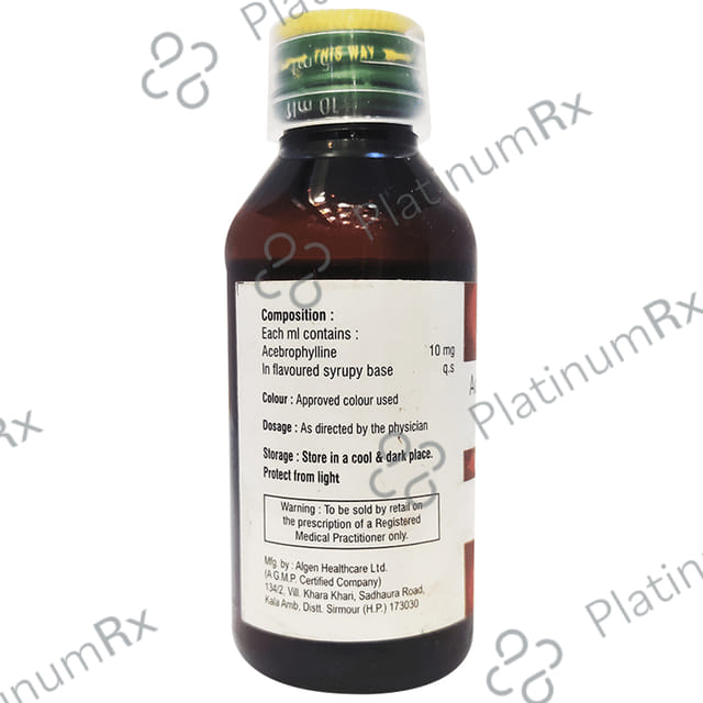 Altophylline 10mg Syrup 100ml
