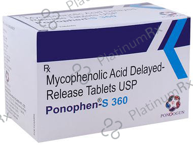 Ponophen S 360mg Tablet DR 10s