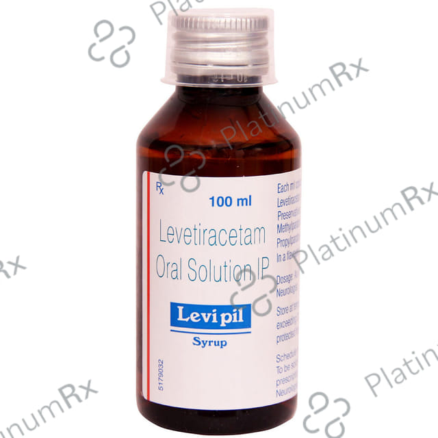 Levipil 100mg Paraben Free Syrup 100ml