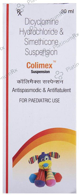 Colimex 10/40mg Suspension 30ml