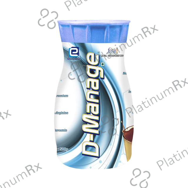 Evexia D Manage Chocolate Flavour Powder 500gm