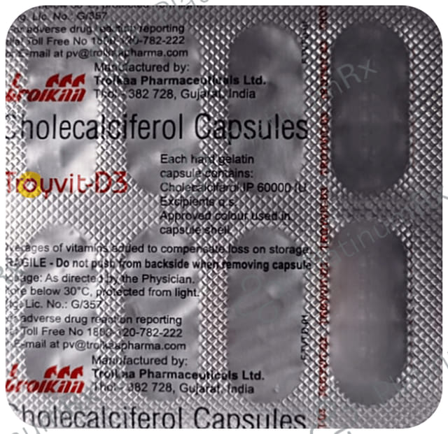 Troyvit D3 Capsule 8s