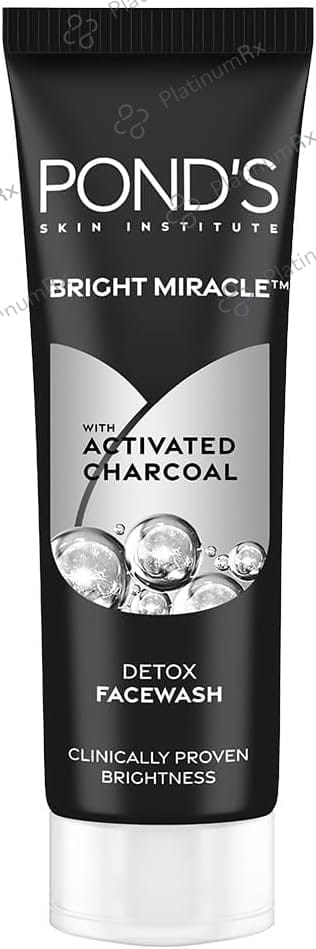 Ponds Detox Charcoal Face Wash 50ml