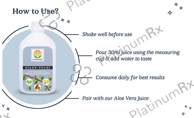 Stemveda Giloy-Tulsi Juice