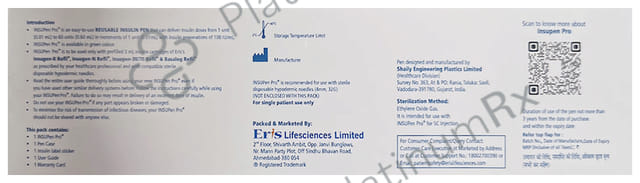 Insupen Pro Green Pen (Only Pen) 1s
