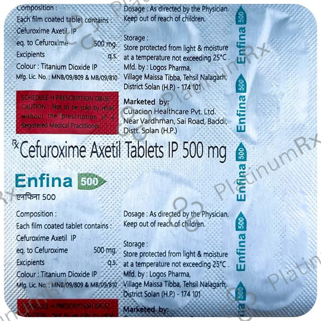 Enfina 500mg Tablet 6s