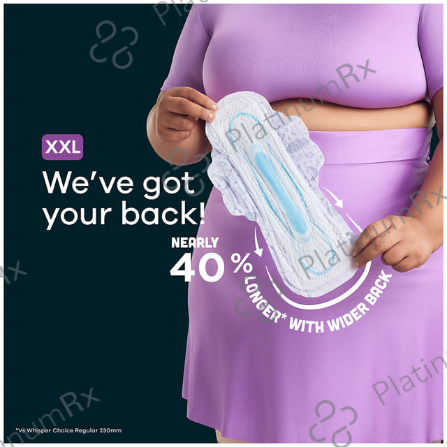 Whisper Bindazzz Nights Pads - Size XL+ 44 pads