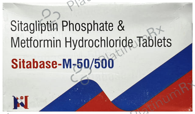 Sitabase 50/500mg Tablet 10s