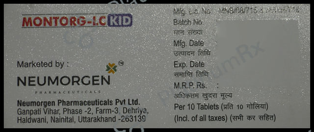 Montorg-LC Kid Tablet