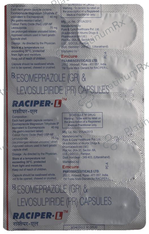 Raciper-L Capsule PR