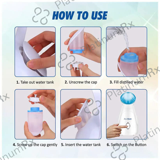 AccuSure Nano Ionic Facial Steamer