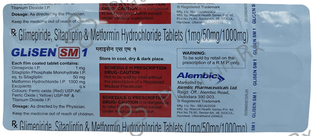 Glisen Sm1 Tablet 15s
