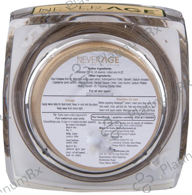 Neverage Cream