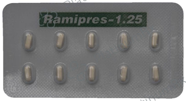 Ramipres 1.25mg Tablet 10s