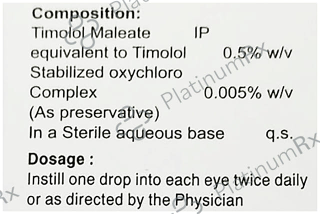 Glunil 0.5% Eye Drop 5ml