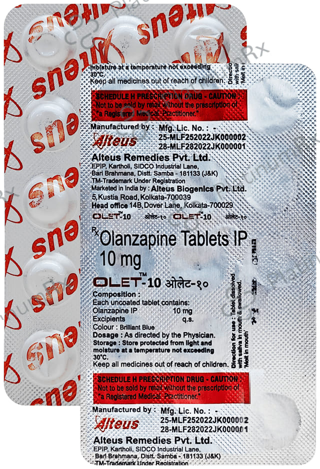 Olet 10mg Tablet