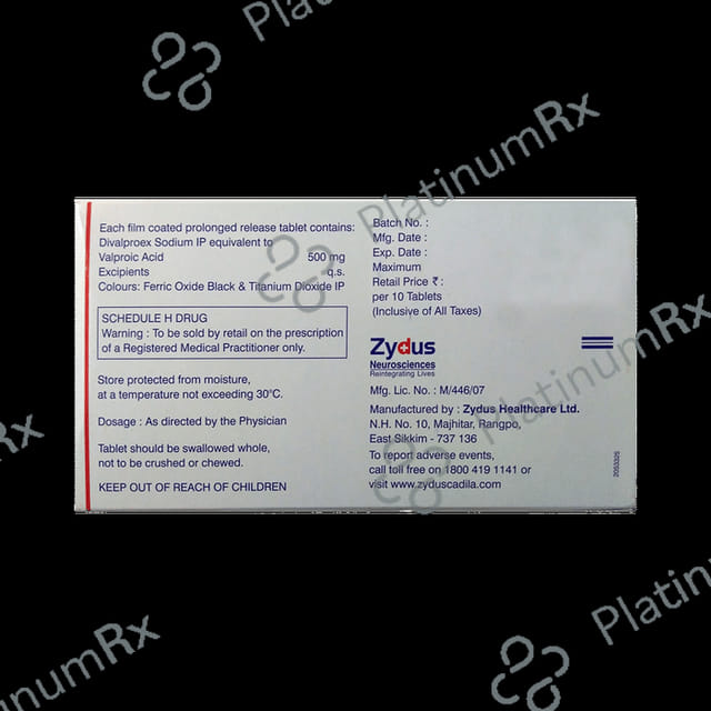 Divalpro XR 500mg Tablet 10s