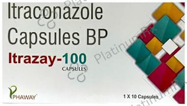 Itrazay 100mg Capsule 10s