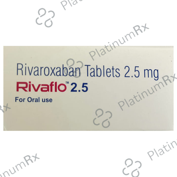Rivaflo 2.5mg Tablet 10s