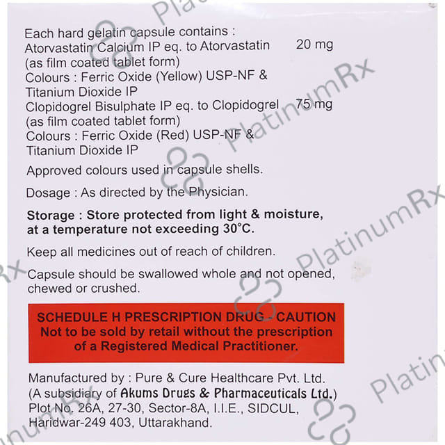 Azvas CV 20mg/75mg Capsule
